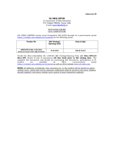 SDI0225P16 - Oil India Limited