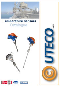 Temperature Sensors and Special Cables