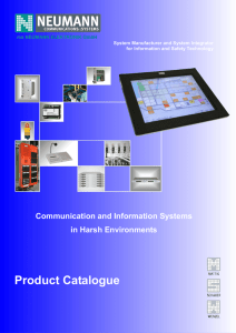 Product Catalogue - TELECOM systems bv