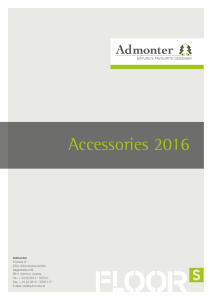 Accessories FLOORs 2016 1.05 MB