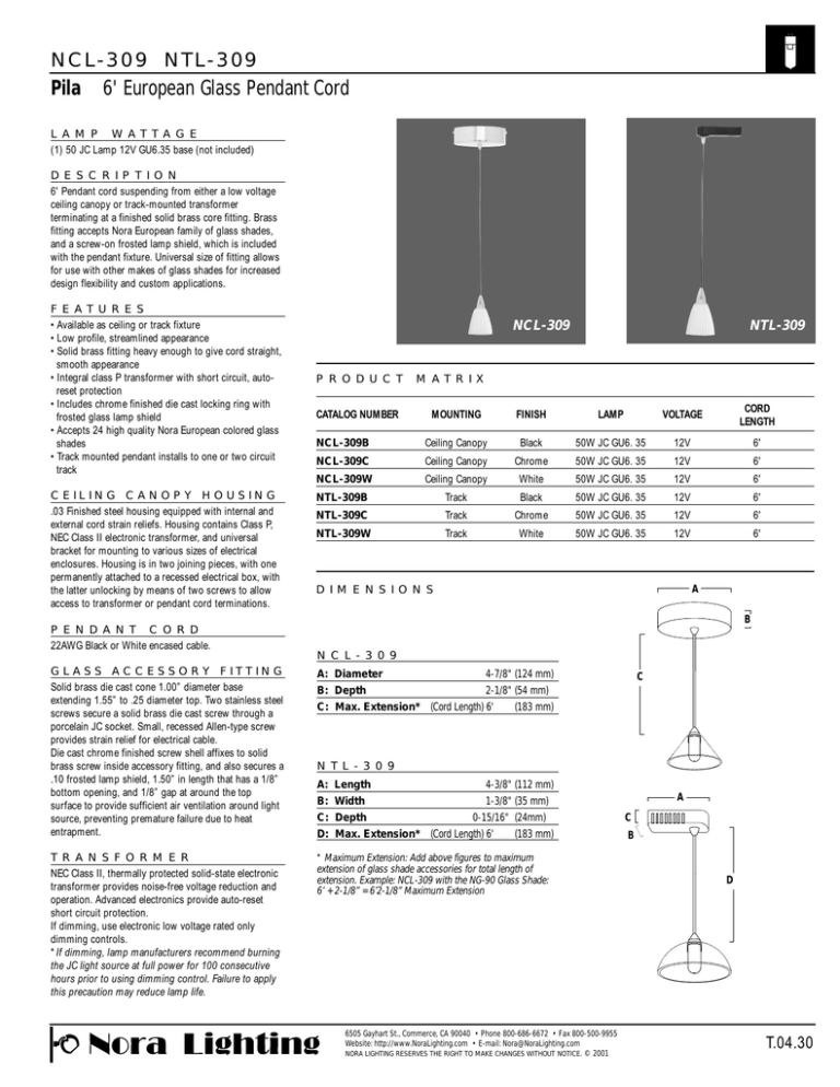 Spec Sheets - Track 3