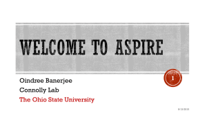 ASPIRE 2015 - OSU - The Ohio State University
