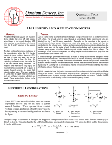 led theory and application notes