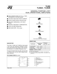 TL082 TL082A
