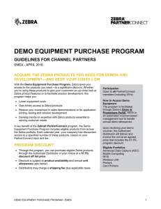 demo equipment purchase program