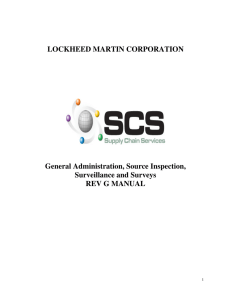 SCS Manual - Lockheed Martin