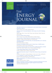 Energy Journal - Stanford University