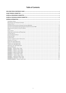 Table of Contents - Politecnico di Milano