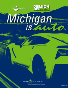 Michigan Is Auto - Detroit Regional Chamber