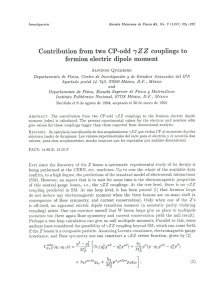Contribution from two CP-odd , Z Z eouplings to fermion electrie