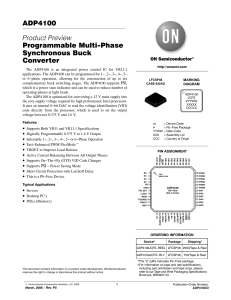 ADP4100 - ON Semiconductor