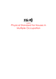 Physical Standard for Houses in Multiple Occupation