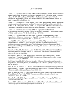 1 List of Publications Andia, P.C., F. Costanzo, and G.L. Gray, 2000