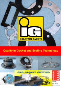 Quality In Gasket and Sealing Technology