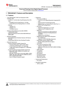 TMS320C6671 - Texas Instruments