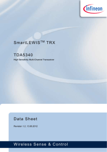 TDA5340 Datasheet