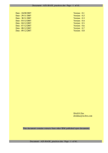 Document : AIX-BASE_practices.doc Page