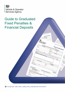 Guide to graduated fixed penalties and financial deposits