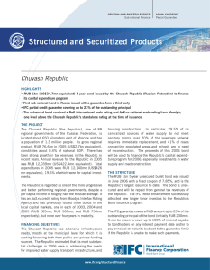 Structured and Securitized Products