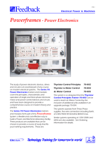 Powerframes - Power Electronics