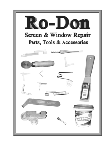 RO-DON COMPANY Catalog