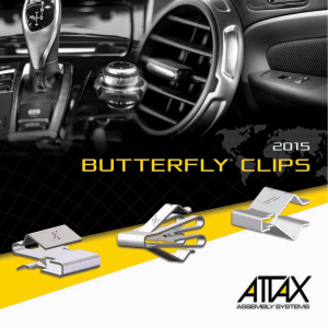 ATTAX - Butterfly Clips - Aircraft Interiors Expo