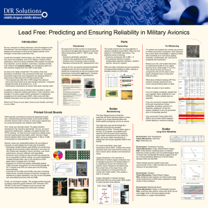 Lead Free: Predicting and Ensuring Reliability in