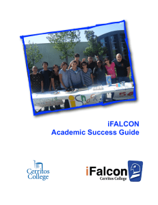 iFalcon Academic Success Guide - CMS