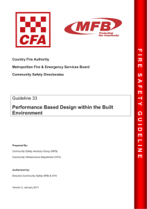 fire safety guideline - Metropolitan Fire Brigade