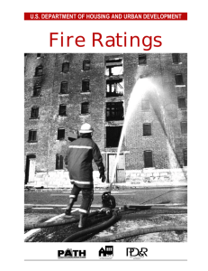 HUD Guidelines on Fire Ratings of Archaic Materials and Assemblies