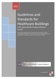 Guidelines and Standards for Healthcare Buildings