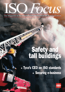 Securing e-business Tyco`s CEO on ISO standards