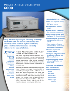 Phase Angle Voltmeter