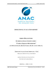 OPERATIONAL EVALUATION REPORT