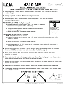Fire Life Safety Series 4310ME Installation Instructions