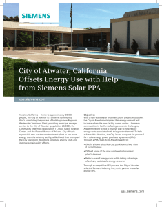 City of Atwater, California Offsets Energy Use with Help from