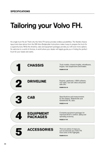 Volvo FH Series, Specifications