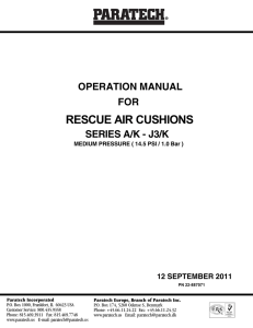 Rescue Air Cushions - Manual