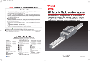 LM Guide for Medium-to