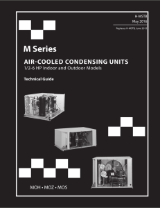 M Series - Heatcraft Worldwide Refrigeration