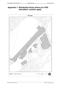 Residential Appendices - Wellington City Council