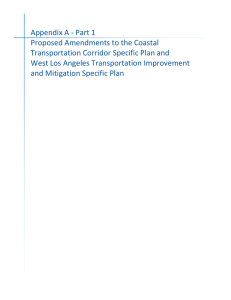 Appendix A – Proposed Specific Plan Amendments [Part 1 of 2]