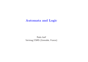 Automata and Logic - Rich Model Toolkit