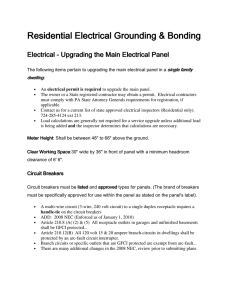 Residential Electrical Grounding
