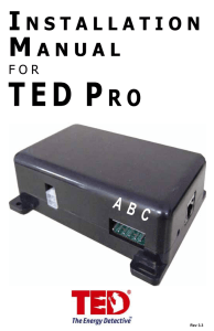 TED Pro Installation Guide