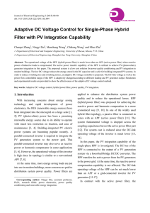 Adaptive DC Voltage Control for Single-Phase