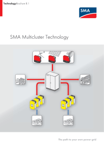 TechnologyBrochure 8.1 - SMA Multicluster Technology