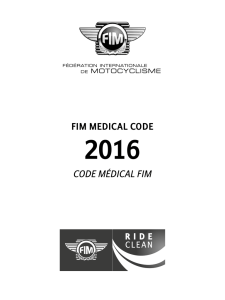2016 Medical Code
