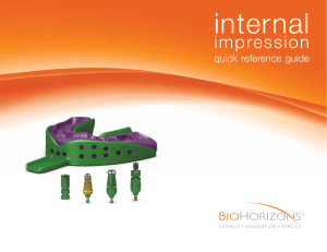 impression - BioHorizons