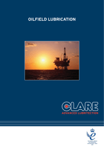 Oilfield lubricatiOn - Well Integrity Resources